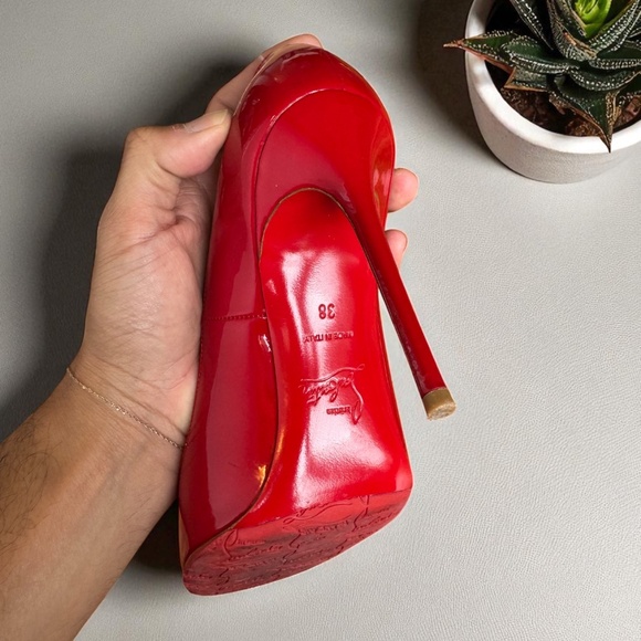 Tomato Red Pumps - Picture 3 of 7